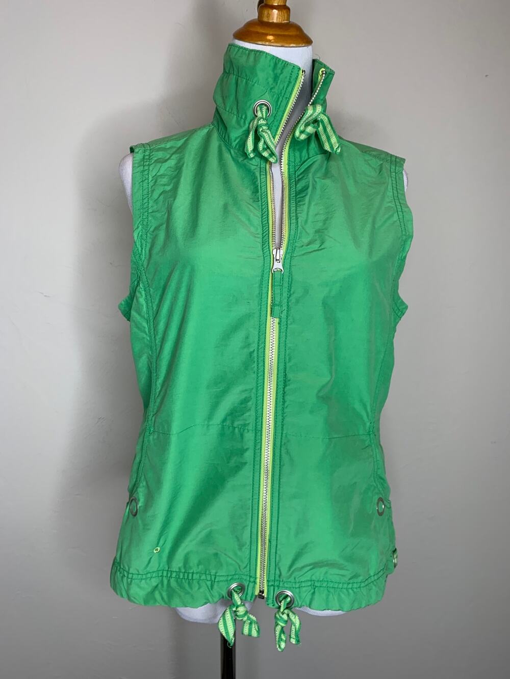 Columbia Green Vest Sz Medium Cotton Blend